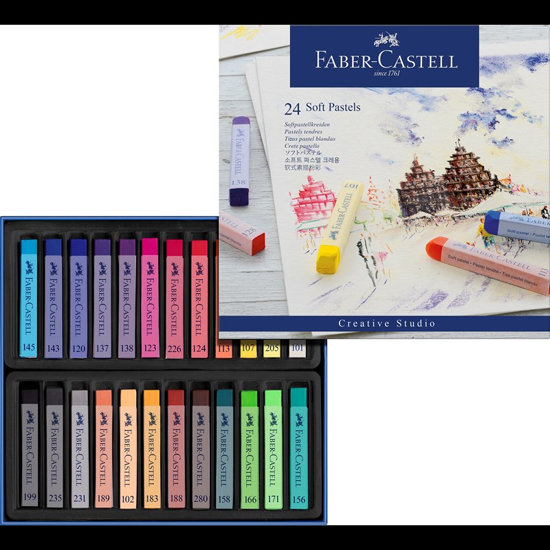 Faber-Castell Kritor Soft Pastel 24 st Multi 2