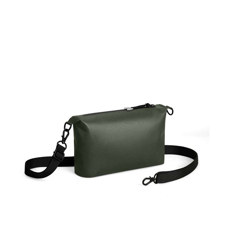 Gaston Luga Crossbody Lightweight DuoSeal  Oliv 3