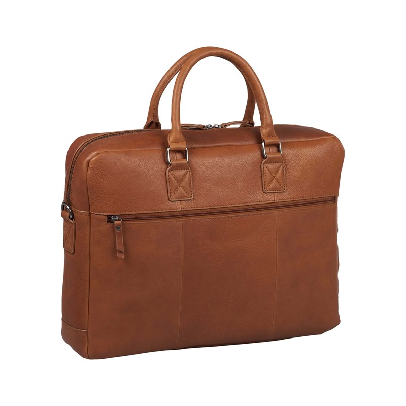 Burkely Computertaske Antique Avery Cognac 17" 4