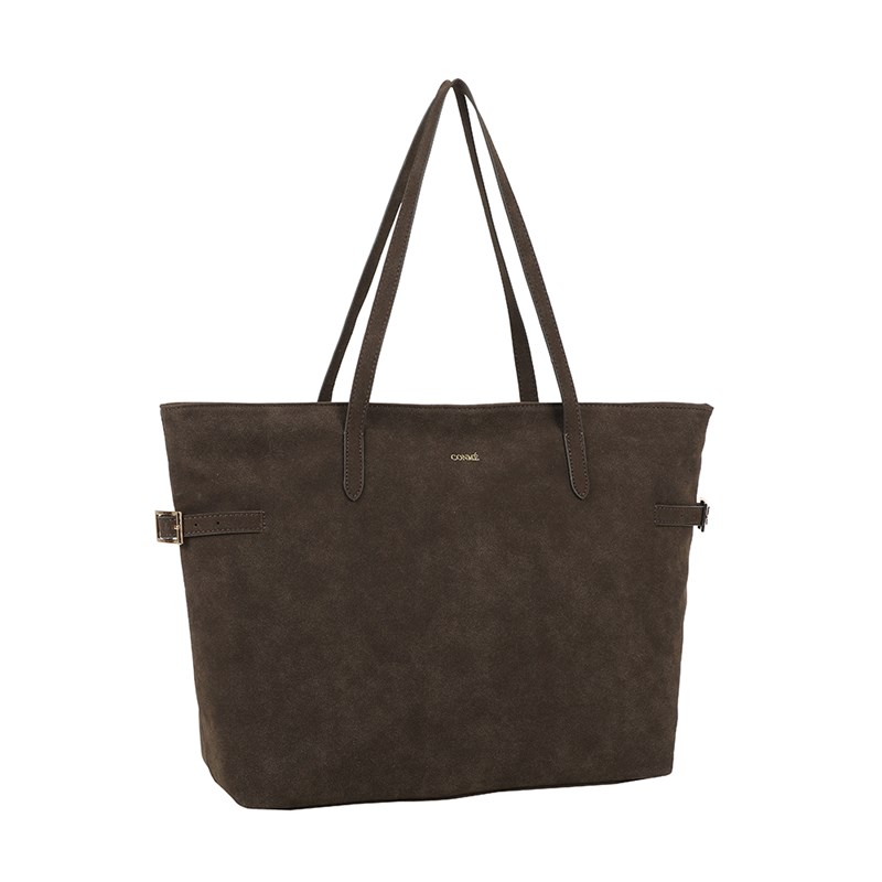 Conmé Shopper Kirsty Suede Brun 15" 3
