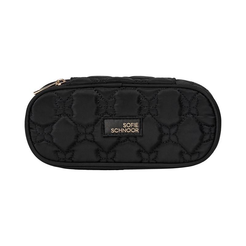 Sofie Schnoor Pennfodral Oval SagaSY Svart/Guld 1