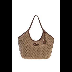 Guess Shoppingväska Samantha Girlfri Brun