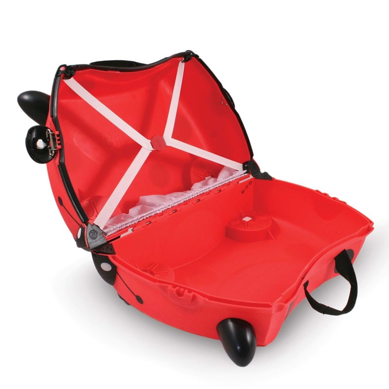 Trunki Børnekuffert med hjul Harley Rød 3