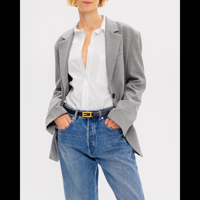 Saddler Bælte Nimmen  Sort 80 Cm 2