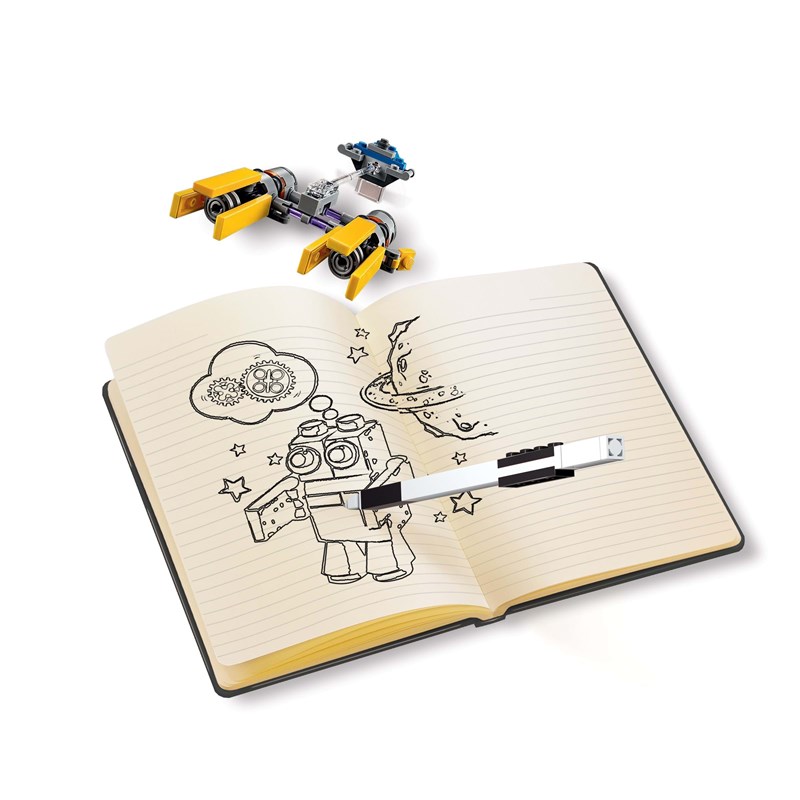 LEGO Bags Anteckningsbok med innehåll Po Gul 3