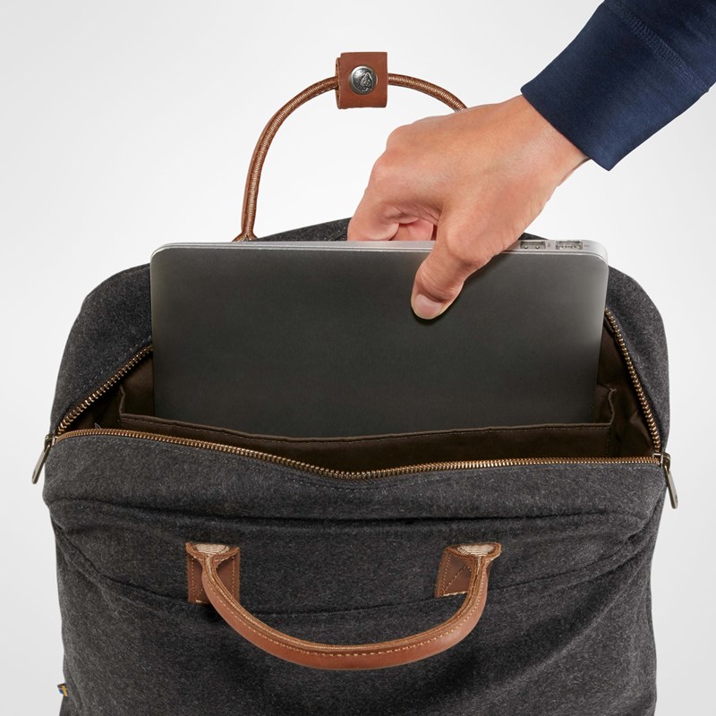 Fjällräven Rygsæk Norrvåge Briefpack M. Grå 2