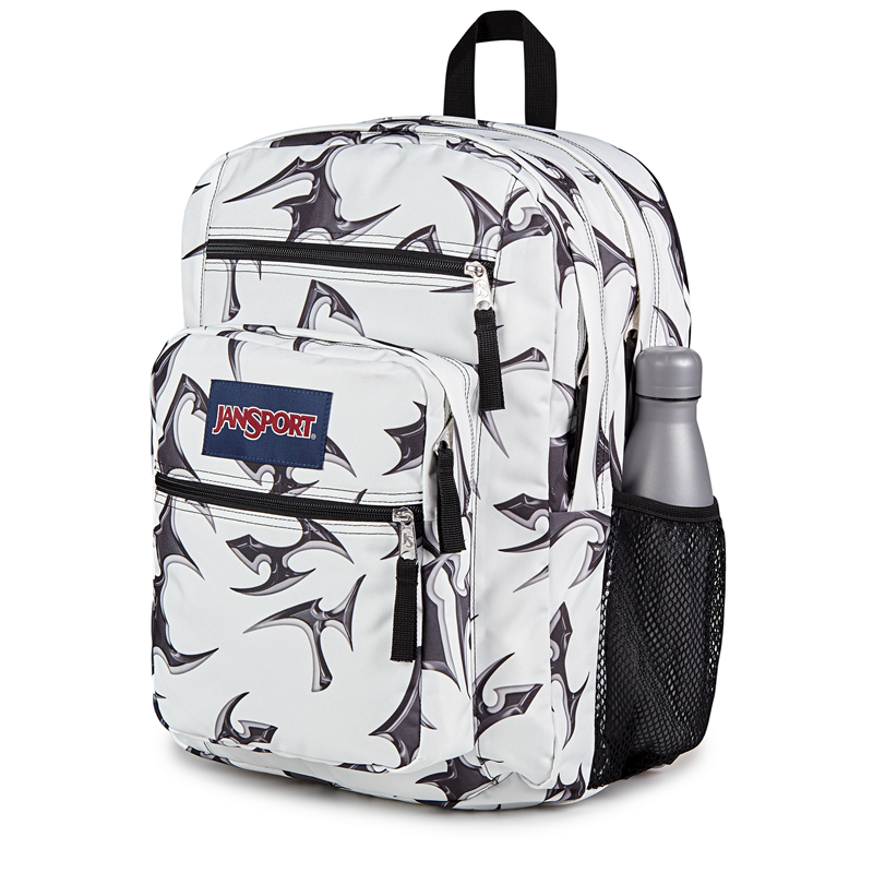 JanSport Rygsæk Big Student Hvid/sølv 15" 7