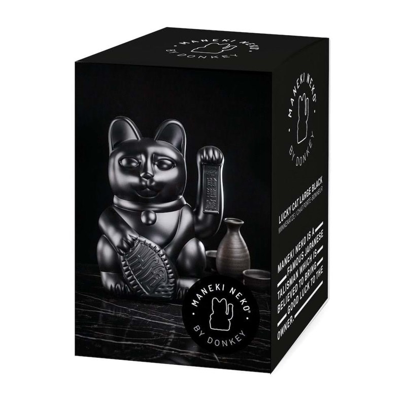 Donkey Vinkekat Maneki Neko L Sort 3