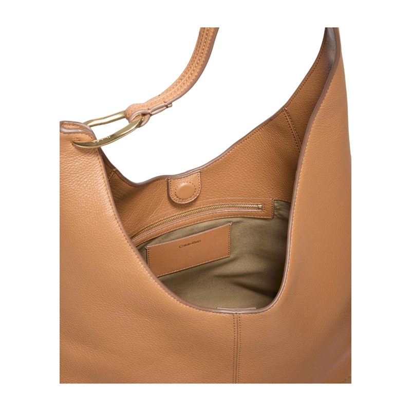 Calvin Klein Axelväska Asymmetrisk Brun 2