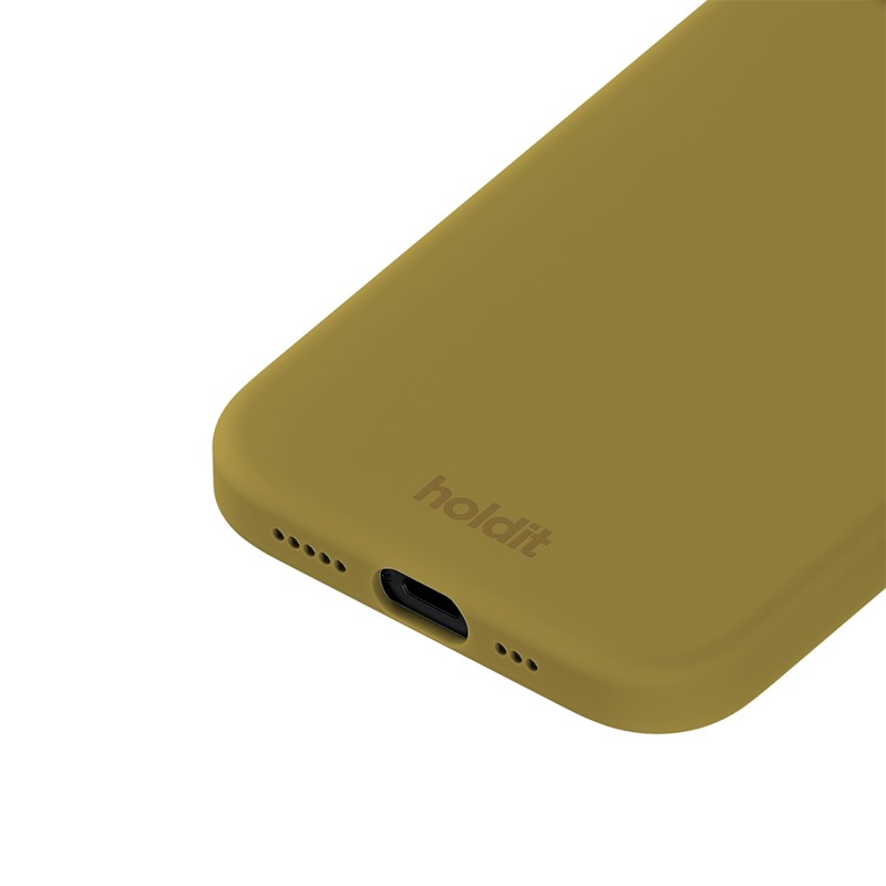 Holdit Mobilfodral Warm Olive Oliv Grön iPhone 13/14 4