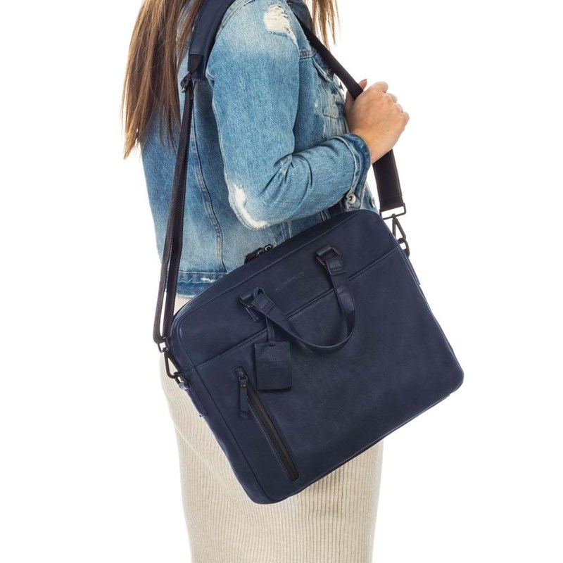 Burkely Computertaske Rain Riley Blå 15" 5