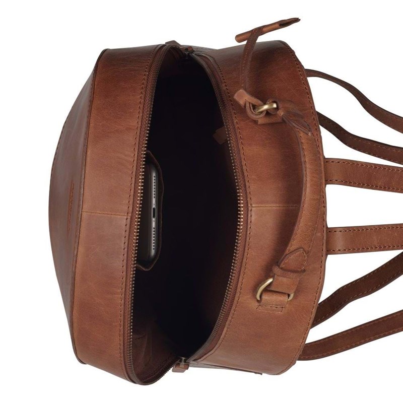 Burkely Rygsæk Croco Cassy Cognac 3