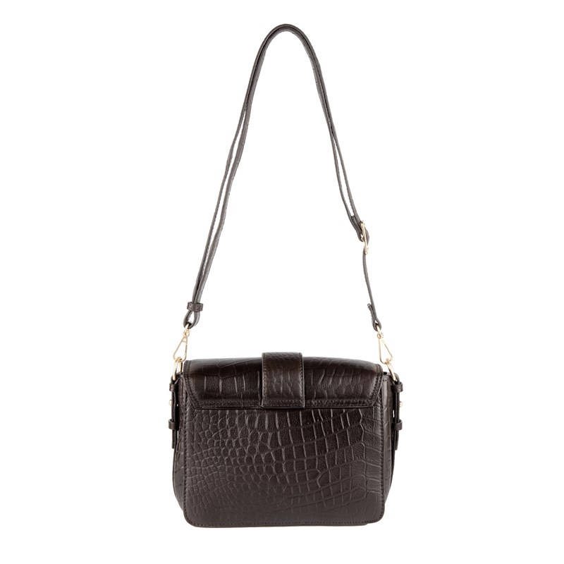 HERA Crossbody Anna Brown Croco 2