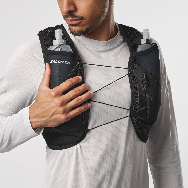 Salomon Löparväst Active Skin 4 Svart Str XL 6
