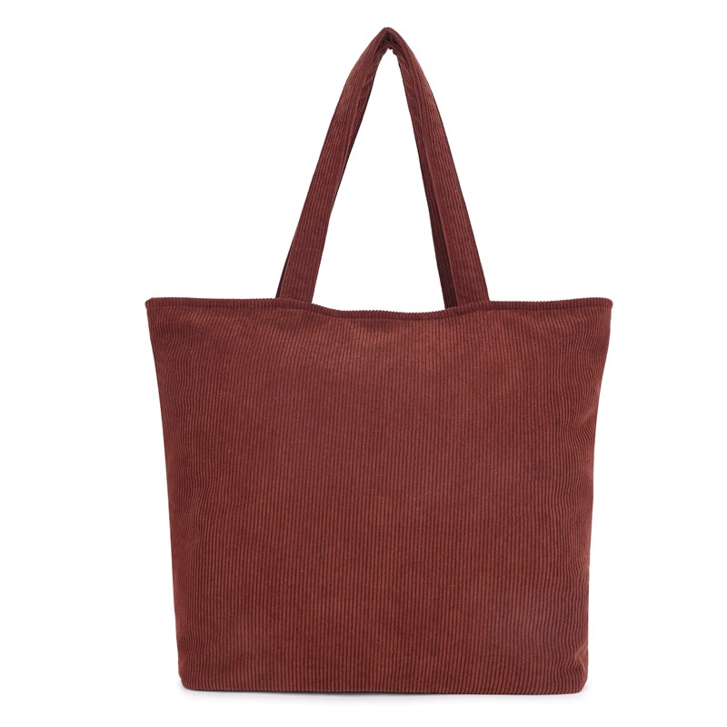 Conmé Shopper Andrea Brun/röd 3
