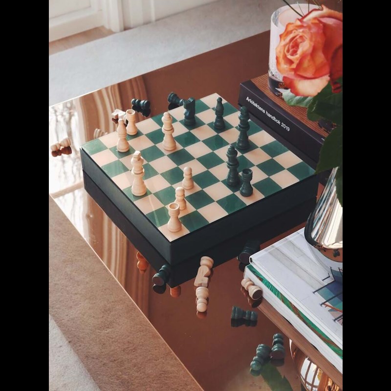 Printworks Skakspil Chess Grøn 3
