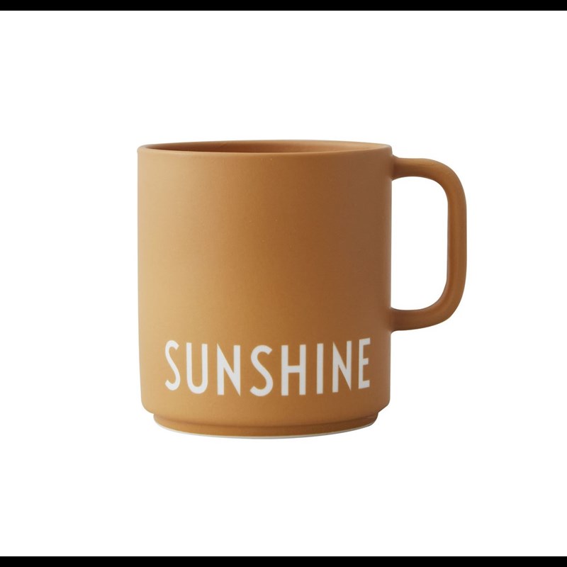 Design Letters Favoritkop m. håndtag Sunshine Gul 1