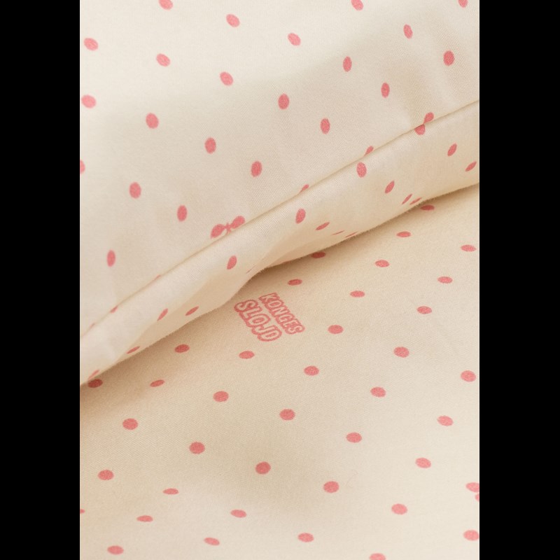 Konges Sløjd Sängkläder Baby Cherry Dot Körsbär mönster 70x100 cm 2