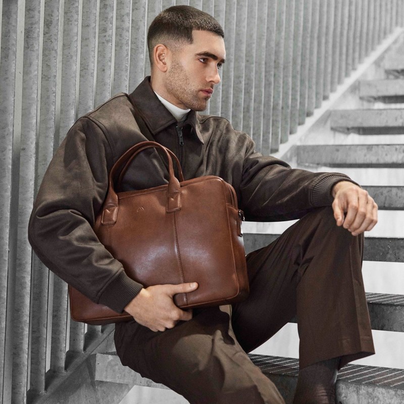 MARKBERG Computertaske Ashtonmbg Cognac 15" 2