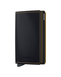 Secrid Slimwallet Svart/Gul 1