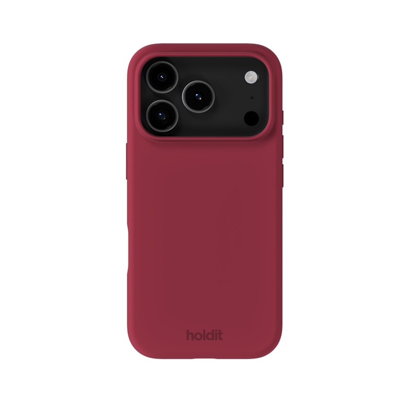 Holdit Mobilcover Red Velvet Bordeaux iPhone 17 Pro 1