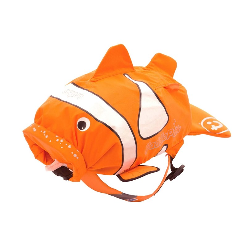 Trunki Rygsæk-PaddlePak Clown Fish Orange 1