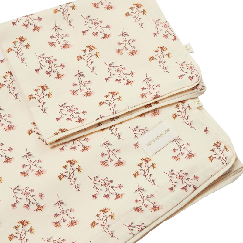 Sofie Schnoor Home Sengesæt Baby Blomster Print 70x100 3