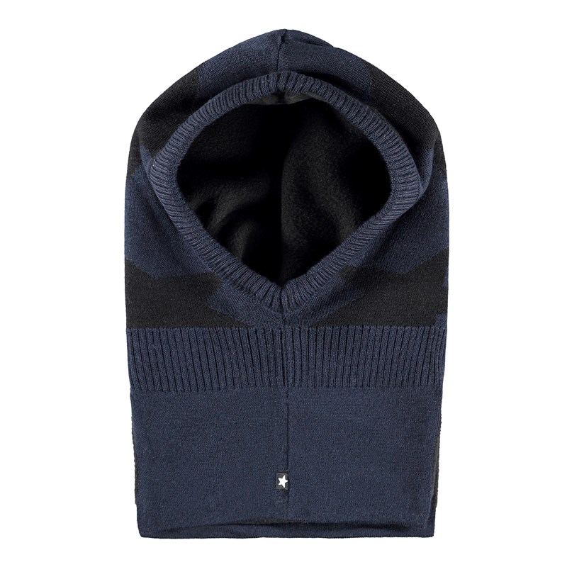 Molo Balaclava Snow M. blå 1-2 år 2