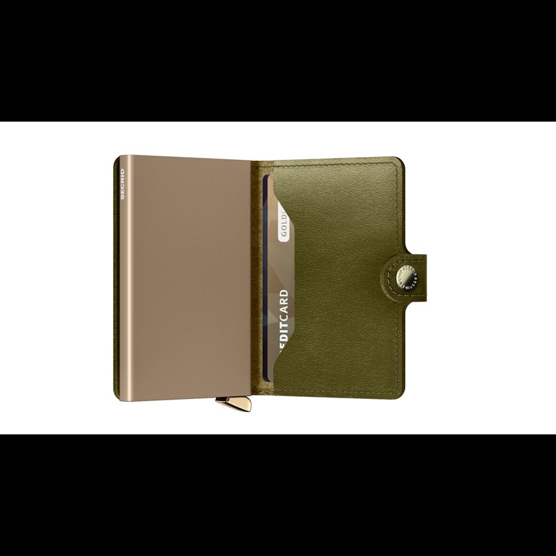 Secrid Kortholder Miniwallet Premium Oliven 4