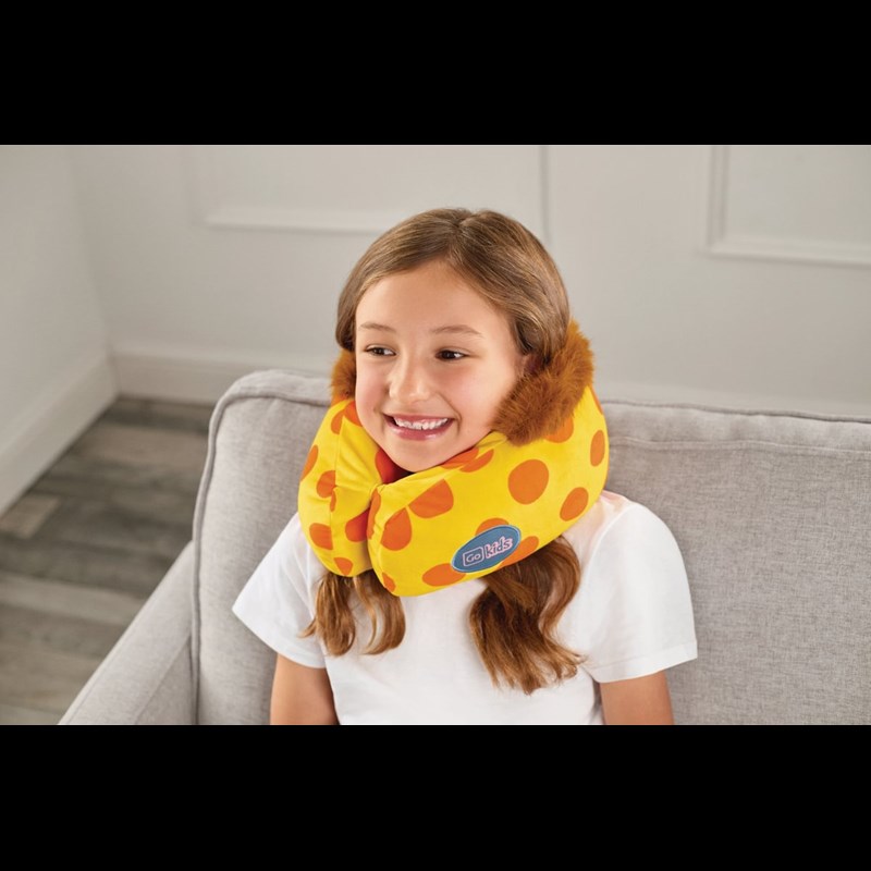 Go Travel Nackkudde Giraffe Snuggle Gul 2