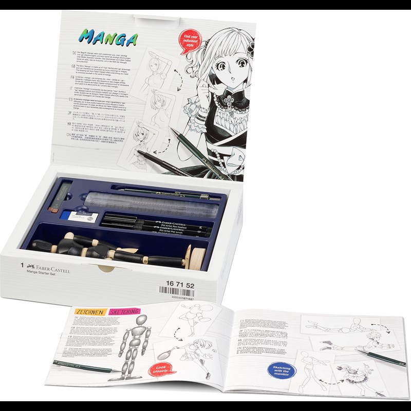 Faber-Castell Startset Pitt Artist Manga Multi 2