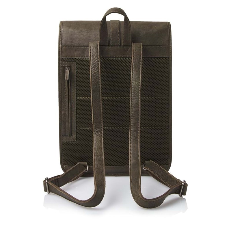 Castelijn & Beerens Rygsæk Laptop Backpack Army Grøn 15" 3