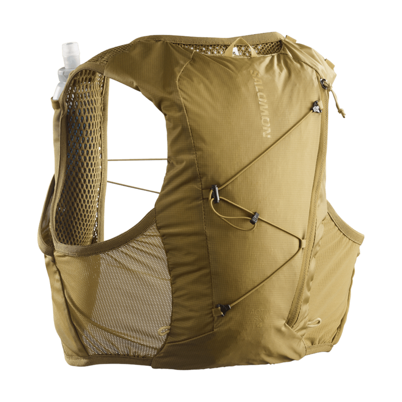Salomon Løbevest Active Skin 4 Oliven Str S 1