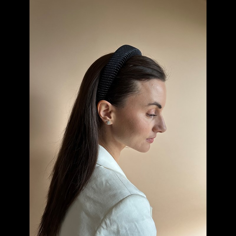 Conmé Hårbøjle Hannah Sort/Sort 3