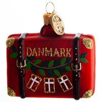Brink Nordic Julekugle Kuffert Danmark Rød 1