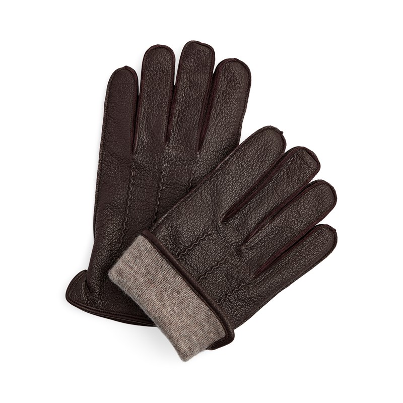 Tyler & Co Herrehandsker Nuuk Glove M. Brun Str S 4