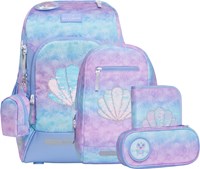 Beckmann Skoletaskesæt Active Air Sea lyseblå/lilla 1