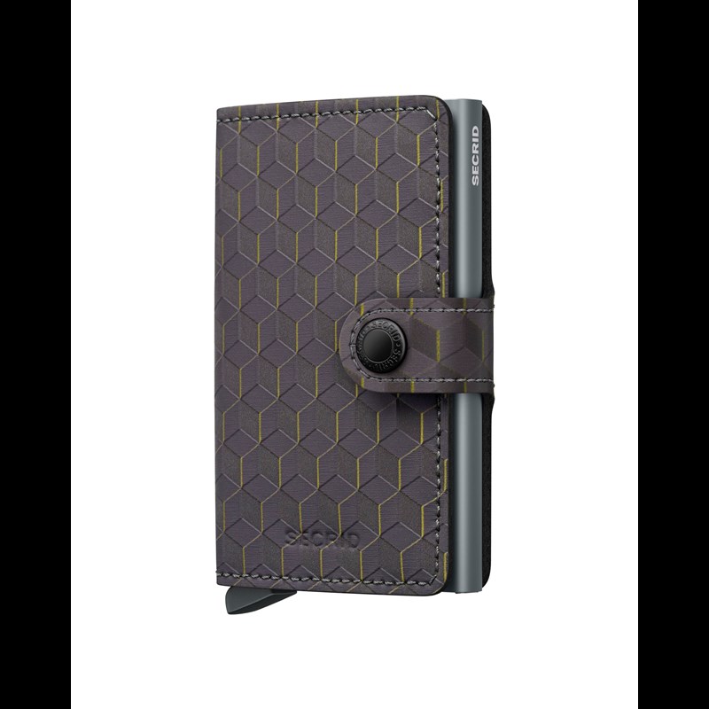 Secrid Kortholder Mini wallet Grå/gul 1