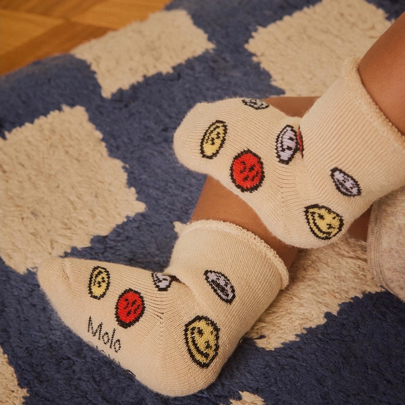 Molo Strømpe Nodda 2-pak Blå 14-16 2