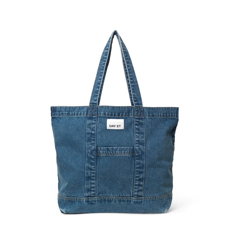 DAY ET Shopper Day Washed Denim Silver 1