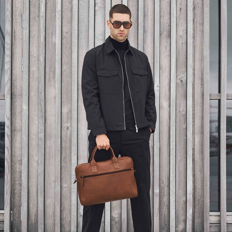 MARKBERG Computertaske Knoxmbg  Cognac 15" 2