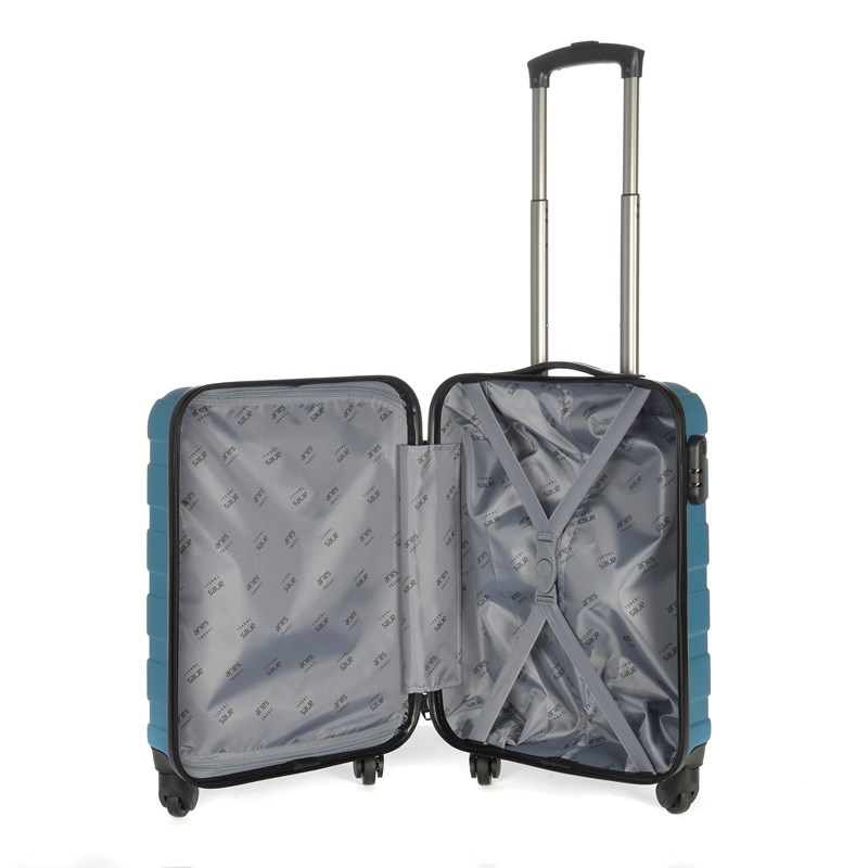 Aries Travel Kuffert Marseille Blå 55 Cm 4
