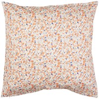Ib Laursen Kuddfodral Anette Orange blomma 1