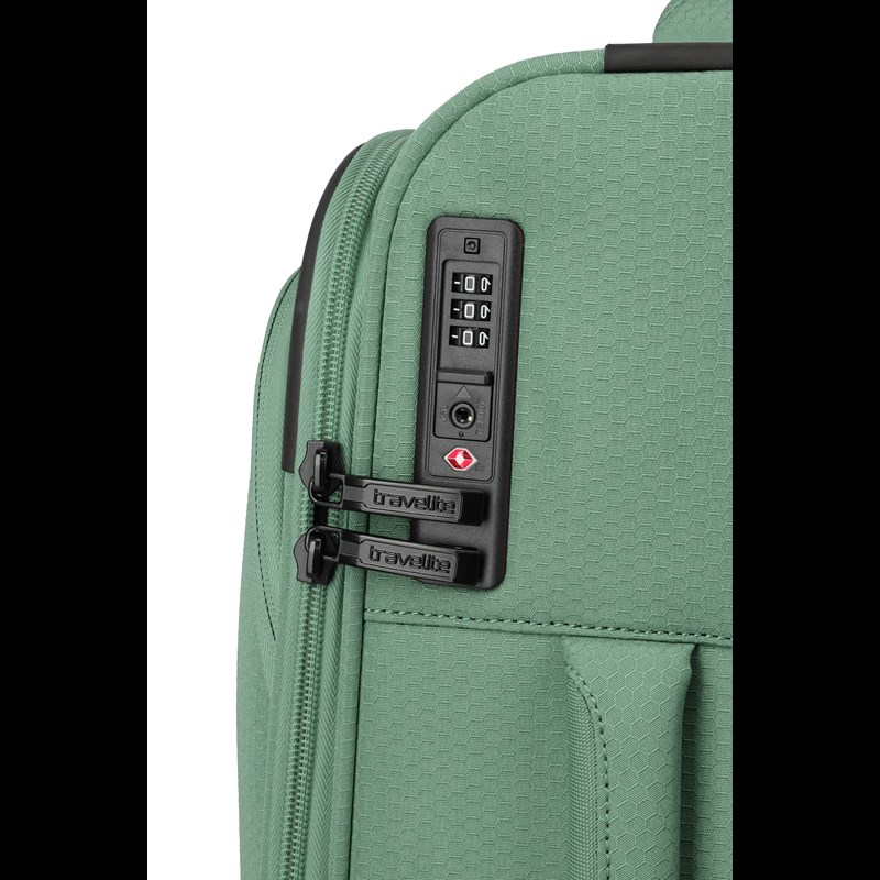 travelite kuffert Kick Off Grøn 55 Cm 10