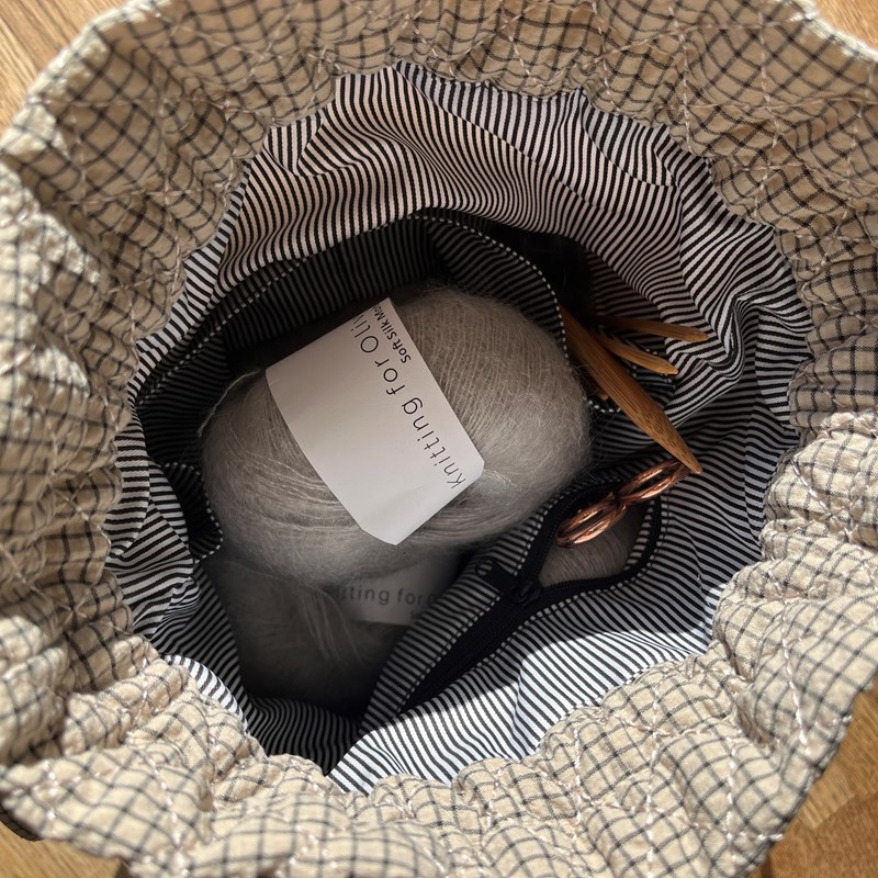 Conmé Toilet- og projekttaske tern Grå tern 2