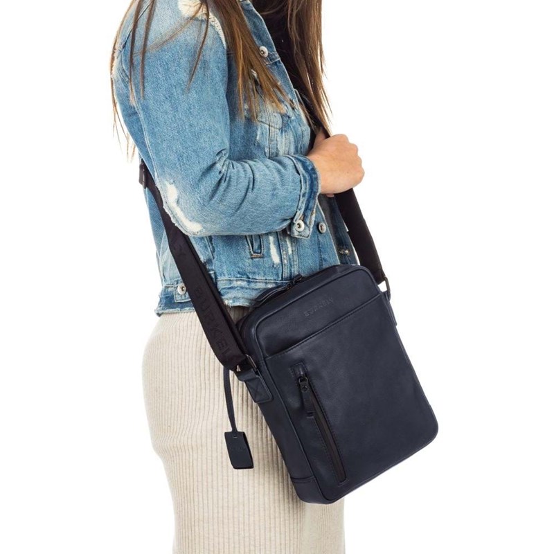 Burkely Crossbody Rain Riley X-Over Blå 10" 5