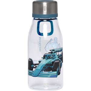 Beckmann Drikkeflaske Racing Sort-lyseblå