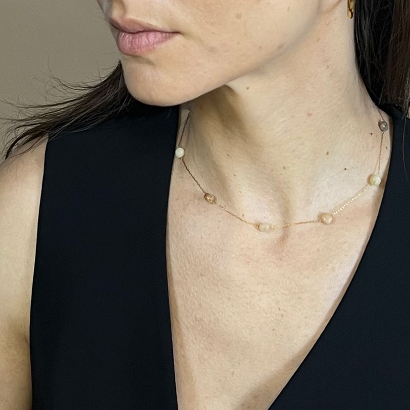 Conmé Halsband Torino Mörkrosa 2