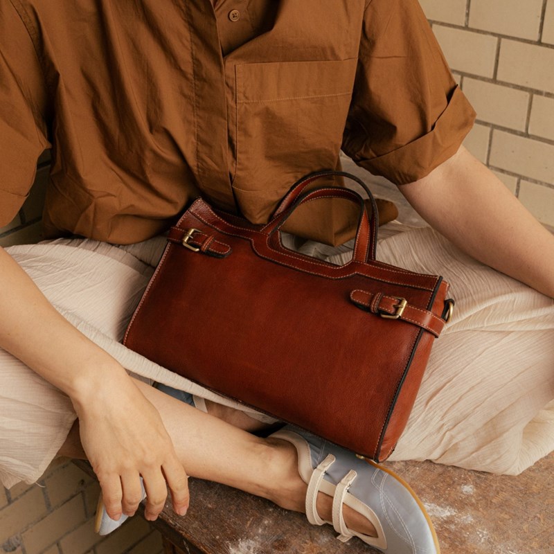 RE:DESIGNED Crossbody May Small Konjak 7