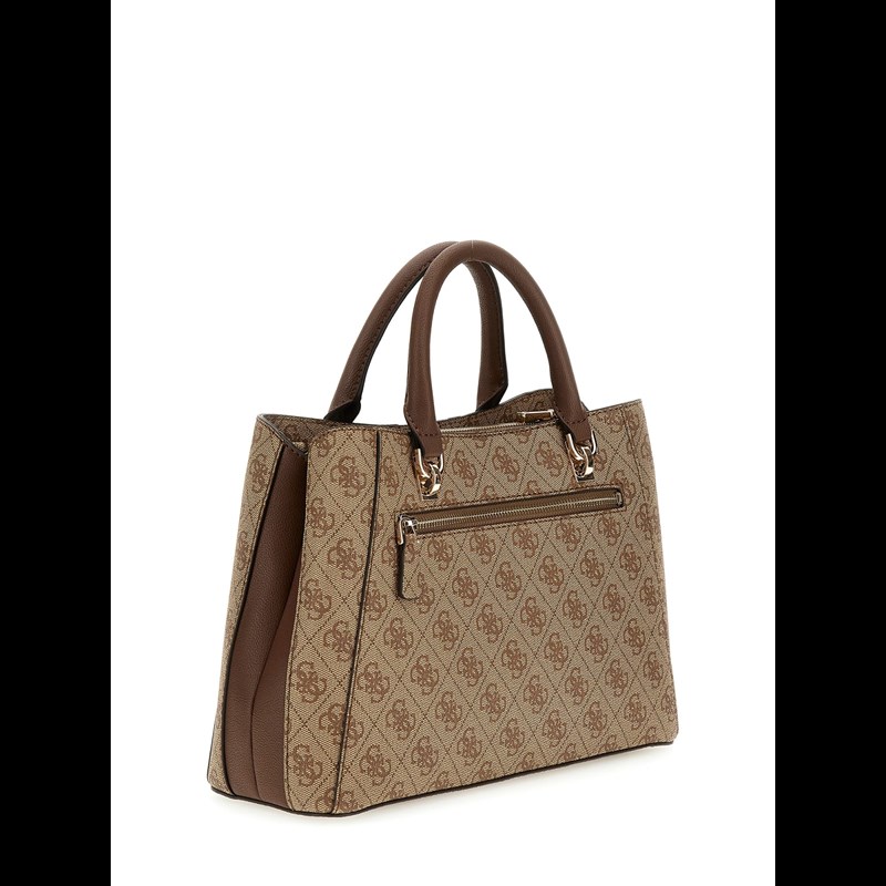 Guess Handväska Noreen Brun/beige 2